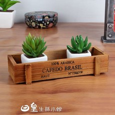 日皇 復古木質收納盒, 1個, 木盒-正常品, 木質
