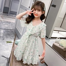 Arbea 愛心連身裙 女童公主裙