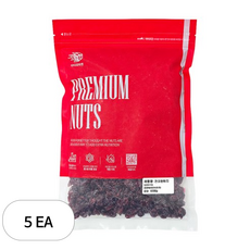 다다모마켓 건 크랜베리, 1kg, 5개