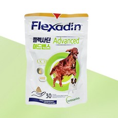 [베토퀴놀] 플렉사딘 어드밴스 30정 관절영양제 강아지, 관절, 1개