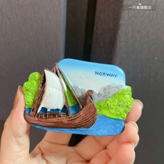 마카오마그넷 마카오기념품 성바울성당 마그네틱 마카오성당 냉장고 세계, DZ. 노르웨이 바이킹들