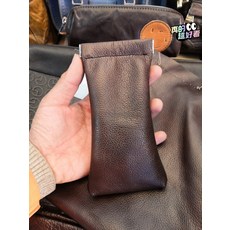 手工皮袋 收納便攜 義大利進口頭層牛皮