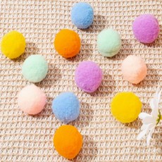 고양이장난감 양모볼 12개입 고양이 양모 놀아주기 캣용품, 고양이양모볼12개입