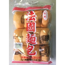 鈺發 法國麵包 (全素) 20包*6顆, 1個
