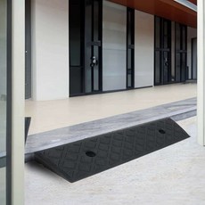 휠체어 진입판 50x13x3cm 안전 차량 단차 주차장 쇼핑카트 점포