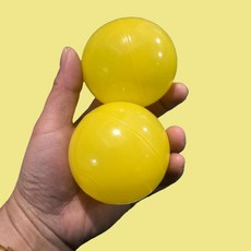 볼풀공 실내 공 장난감 풀장 풀 텐트 공간 선물 아기 놀이방 세트 어린이집, 3. 옐로우 5cm 20개