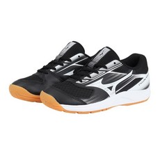 미즈노 키즈 주니어 배구 신발 사이클론 스피드 5 V1GD251053 - 컬러 블랙 x 화이트 212945