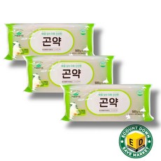 (무)동양식품묵곤약 500g, 3개