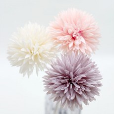 뾰족 국화 디퓨저스틱(1송이), 아이보리, 1개