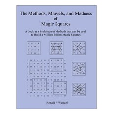 (영문도서) The Methods Marvels and Madness of Magic Squares: A Look at a Multitude of Methods that can... Hardcover, Goldtouch Press, LLC, English, 9781957575872