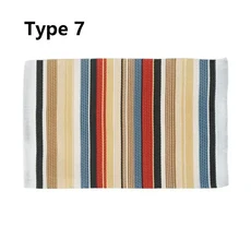112 스케일 인형 집 카펫 놀이 장식 바닥 깔개 꽃 패턴 매트 액세서리, 1세트, type 7