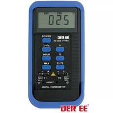 【大林電子】DER EE 得益 K-TYPE數位式溫度計 DE-3004, 1個