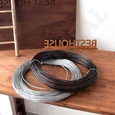분재철사 와이어 1롤 1Kg 알루미늄 와이어 공예 가는철사 원예용철사