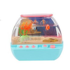 兒童歡樂釣魚玩具水族箱, 藍色