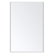 욕실 세면대와 현관을 위한 루멍 직사각형 벽 거울 프레임리스 미러 16인치 x 24인치 경사형 가장자리 거울