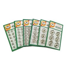 500 PRESS STUD 日本手縫暗釦, 1個, 8mm(約0.8cm)(24入/片)