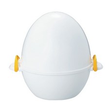 AKEBONO 曙產業 日本製 微波煮蛋器 糖心蛋溫泉蛋水煮蛋適用 不插電 RE-278 (3入裝), 1個