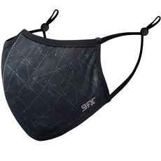 국산 숨 편한 여름용 러닝마스크 쿨 에어홀 메쉬 스포츠 햇빛차단, 윈드스프린트 블랙, 1개