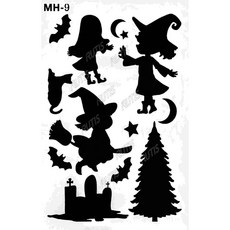 A40-0413型染版 蝶古巴特diy 簍空模板 塗鴉模版 繪畫模版, 1個, A40-0413