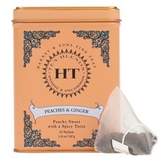 하니앤손스 피치 앤 진저 홍차 티백 20개입 1통, 40g, 1개, 20개