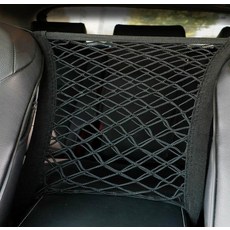 자동차 앞좌석 넷 포켓 정리함 걸이식 보관용 넷백 지갑 홀더 뒷좌석 개 또는 장벽, Two kets