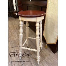 Art.One LW136002 歐式鄉村風吧檯椅/休閒木質高腳椅, 1個