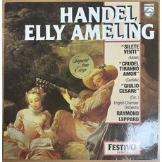중고LP) Handel - Silete Venti (헨델/소프라노 Elly Ameling/레이먼드 레퍼드 지휘) 자켓NM/음반NM