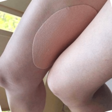 1개입 허벅지 쓸림 방지 패치 마찰 보호 스킨 밴드, 1개