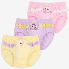 레노마 이너웨어 위시캣 여아 날개 프릴 삼각 팬티 3매세트 0F10W64978_CJ