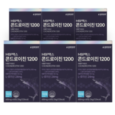 킵유어핏 콘드로이친 1200 MBP, 60정, 6개