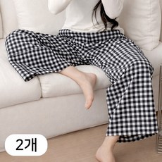 1+1 진짜편한 캐릭터 파자마바지 매직팬츠 2장세트