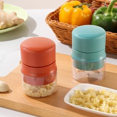 芙詩雅烘焙坊 旋轉磨蒜器 SGS認證 寶寶副食品 磨泥器 磨蒜器 攪碎器 切菜器 切蒜器 壓蒜泥 研磨器 蒜泥器, 1個
