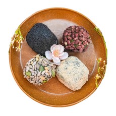 제주 할망 오메기떡 (흑임자+콩고물) 개별포장 20/30/100 제주도직송, 20개, 55g