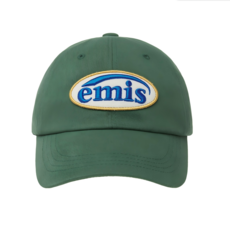 emis LOGO LOGO 棉質棒球帽 中性款 情侶款 綠色