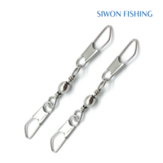 시원피싱 더블 양핀 핀도래 스냅도래 낚시 핀도래 도래 (1세트 50개입), 1세트, 50개입