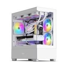 메이드시스템 조립컴퓨터 풀세트 조립PC 게이밍PC 아이온2 게임용 컴퓨터 본체 롤 오버워치 피파 배그 배틀그라운드 디아블로 데스크탑 고사양PC, 500GB, 16GB, 윈도우 11 홈, 지포스 RTX 5060, 인텔 14400F MW001G