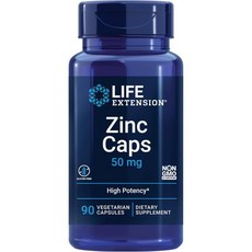 라이프익스텐션 Life Extension Optimized Quercetin 250mg with Vitamin C & Camu-Camu - 60 Capsules and Zinc, 1개