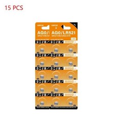 산화 시계 배터리 LR52 AG0 379 단추 배터리 SR52SW 379A .5V 알카라인 코인 셀 79 D379 SR63 실버 2 개50, 05 5PCS AG0 LR52