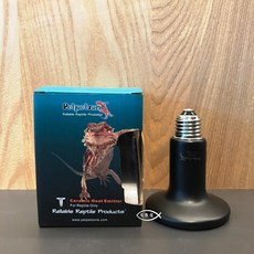 Petpetzone 爬蟲專用陶瓷燈泡 (50W/100W/150W) E27 紅外線熱能 陶瓷 加熱燈泡, 1個, 75W
