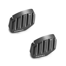 킹콩 포르자 사이드 스탠드 클립 18 26년 삼각대 커버 호환용, 2개, 그레이