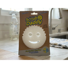 [국내 미발매] 스크럽대디 무색소 다이프리 화이트 스마일 수세미 2개입, Dye-free, 1세트