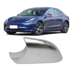 모델 크롬 자동차 사이드 도어 윙 리어뷰 미러 하단 커버 홀더, 1. Left, 1개