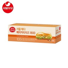 서울우유 체다 베이커리 치즈 1800, 1.8kg, 1개
