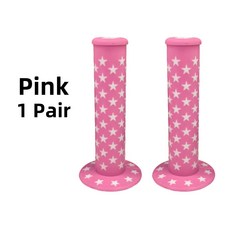 고무 자전거 핸들 미끄럼 방지 사이클링 세발 스쿠터, 1개, 8. Pink-1 Pair