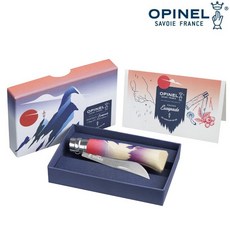 OPINEL No.8 Edition Escapade Elevation藝術家創作限量版不鏽鋼刀(附盒)002445, 1個