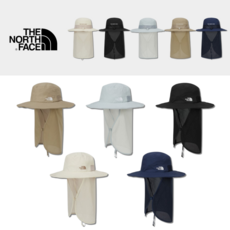 국내매장 정품(백화점) 노스페이스 모자 햇빛가리개 자외선차단 등산 여행 캠핑 운동, L, 네이비