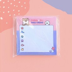 아트박스/다녀왔수달 데일리 메모 3종, 바다