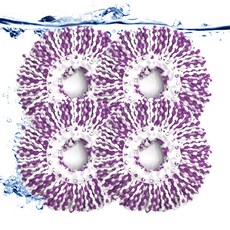 명강산업 극세사 걸레 4장, 1세트