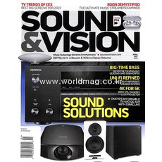 당일발송 Sound & Vision Usa 2022년4/5월호 () Usa2022년4/5월호