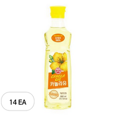 오뚜기 카놀라유, 900ml, 14개